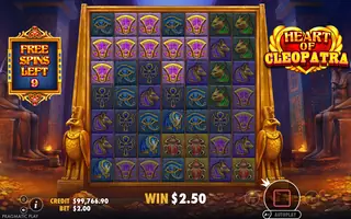 Heart of Cleopatra – Winning spin