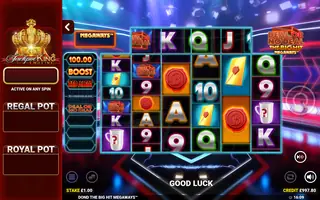 Deal Or No Deal The Big Hit Megaways – Base game