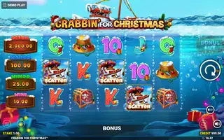 Crabbin For Christmas – Feature in play