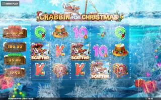 Crabbin For Christmas – Feature in play