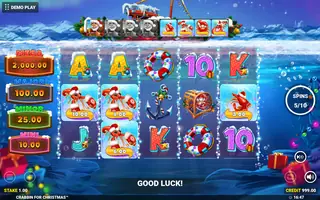Crabbin For Christmas – Free spins
