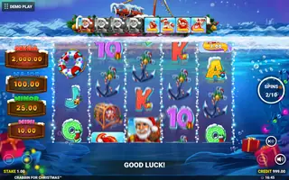 Crabbin For Christmas – Free spins
