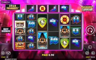 Megaways Of Rock – Base game