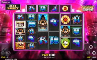 Megaways Of Rock – Winning spin