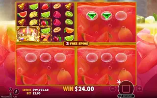 Juicy Fruits Multihold – Winning spin