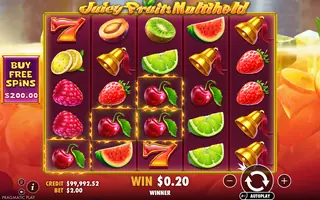 Juicy Fruits Multihold – Winning spin