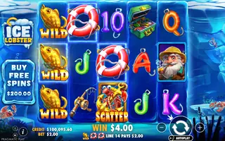 Ice Lobster – Winning spin