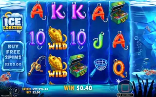 Ice Lobster – Winning spin