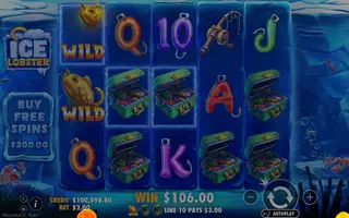 Ice Lobster – Winning spin