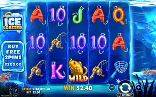Ice Lobster – Winning spin