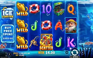 Ice Lobster – Winning spin