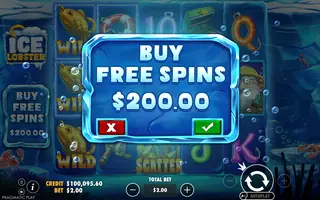 Ice Lobster – Bonus buy