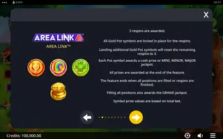 Area Link Luck – Game rules
