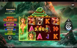 Amazing Link Medusa – Winning spin