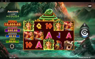 Amazing Link Medusa – Feature in play