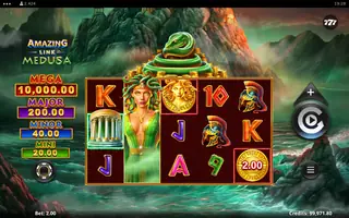 Amazing Link Medusa – Feature in play