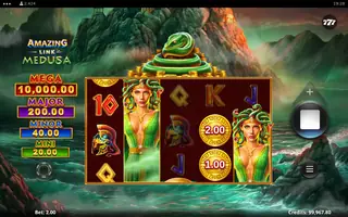 Amazing Link Medusa – Feature in play