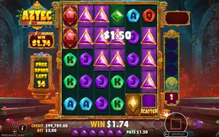Aztec Powernudge – Winning spin