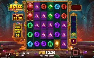 Aztec Powernudge – Winning spin
