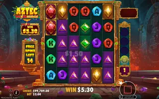 Aztec Powernudge – Winning spin