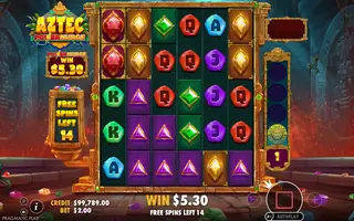 Aztec Powernudge – Winning spin