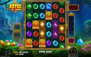 Aztec Powernudge – Feature in play