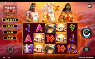 Amazing Legends – Feature in play