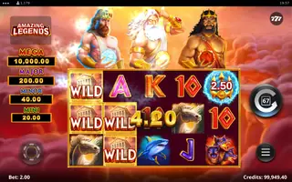 Amazing Legends – Free spins