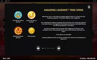 Amazing Legends – Game rules