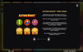 Action Boost Treasure Trove – Game rules