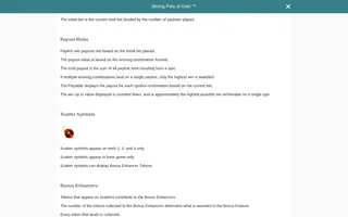 Mining Pots of Gold – Game rules
