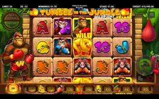 Tumble in the Jungle Wild Fight – Winning spin