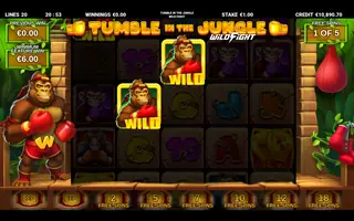 Tumble in the Jungle Wild Fight – Free spins