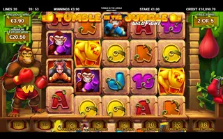 Tumble in the Jungle Wild Fight – Free spins