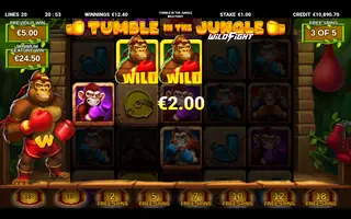 Tumble in the Jungle Wild Fight – Free spins