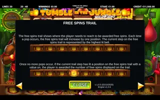 Tumble in the Jungle Wild Fight – Game rules