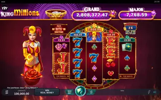Fire and Roses Joker King Millions – Game rules