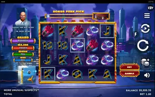 More Unusual Suspects – Feature in play