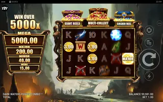 Dark Waters Power Combo – Winning spin