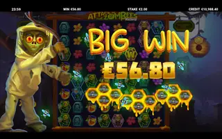 Attack of the Zombees WildEnergy – Winning spin