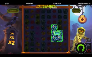Attack of the Zombees WildEnergy – Feature in play