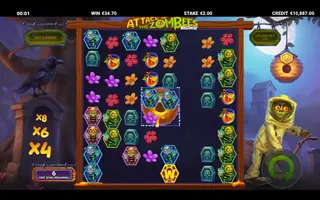 Attack of the Zombees WildEnergy – Free spins