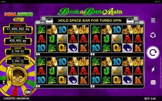 Break Da Bank Again Mega Moolah 4Tune Reels – Base game