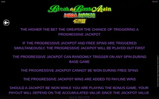 Break Da Bank Again Mega Moolah 4Tune Reels – Game rules