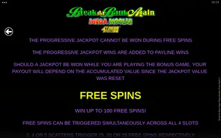Break Da Bank Again Mega Moolah 4Tune Reels – Game rules