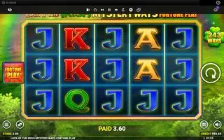 Luck O The Irish Mystery Ways – Winning spin