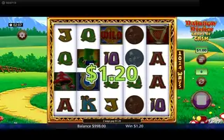 Rainbow Riches Crops of Cash – Winning spin
