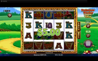 Rainbow Riches Crops of Cash – Winning spin