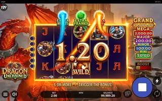 Dragon Unchained – Winning spin