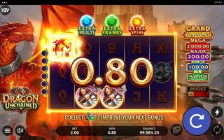 Dragon Unchained – Winning spin